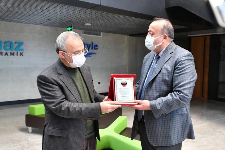 Turkuaz Seramik OSB’den sponsor ziyareti G4