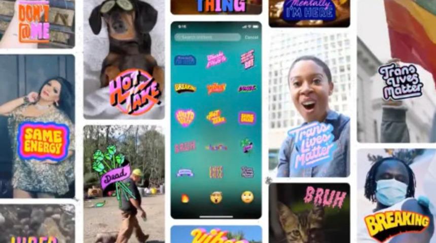 Twitter Fleets'e çıkartma ve GIF desteği geldi