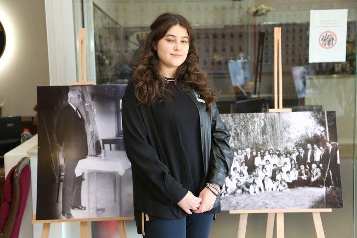 Öğrenciler, okulun kurucusunu kara kalem ile resmetti G5