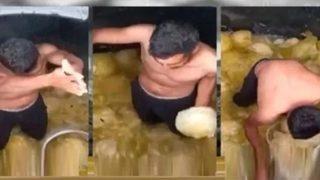 Turşu fabrikasında uygunsuz görüntüleri paylaşan şüpheli serbest bırakıldı