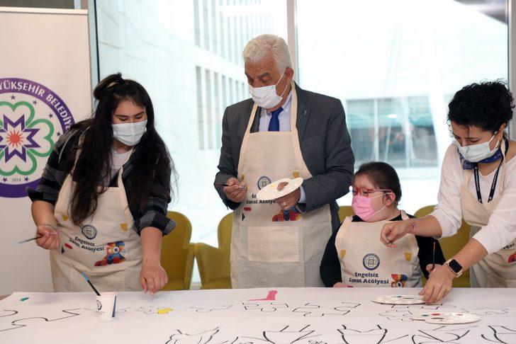 Başkan Gürün Otizmli çocuklarla buluştu G3