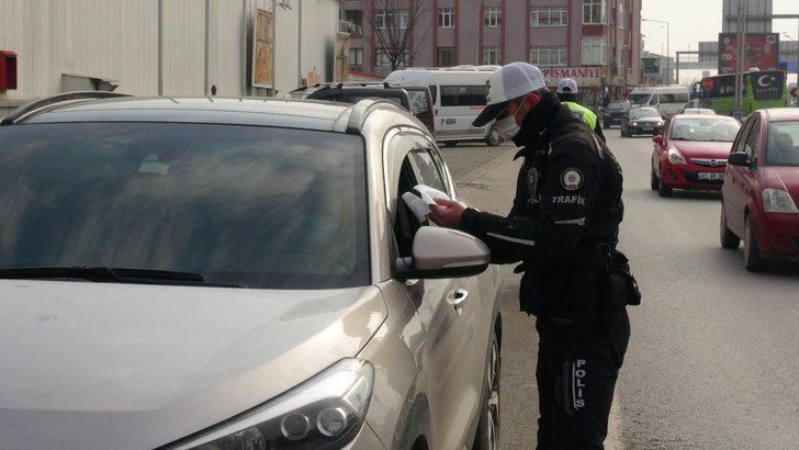 Sürücüler ceza yememek için cam filmlerini söktü G3