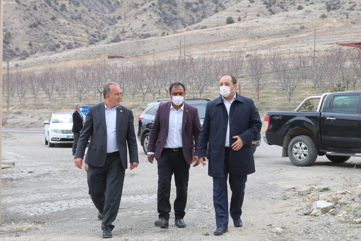 Naim Karataş yatırımları yerinde inceledi