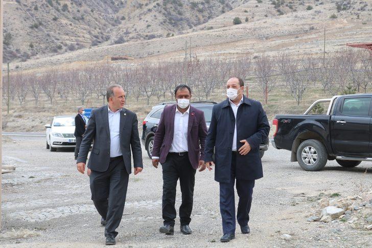 Naim Karataş yatırımları yerinde inceledi G1