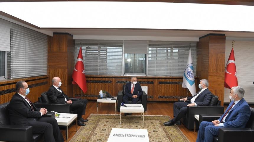 Bosnalı heyetten Başkan Büyükkılıç’a ziyaret