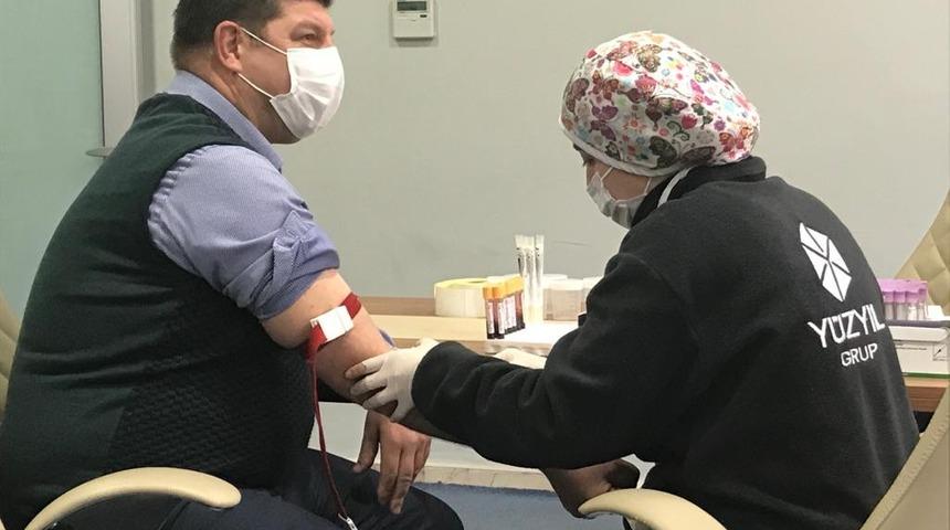 Başiskele Belediyesi personeline sağlık taraması