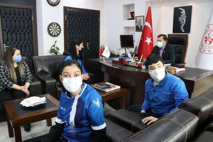 Kabakcı, 2 Nisan Otizm Farkındalık Günü’nde Otizmli sporcuları ağırladı G4