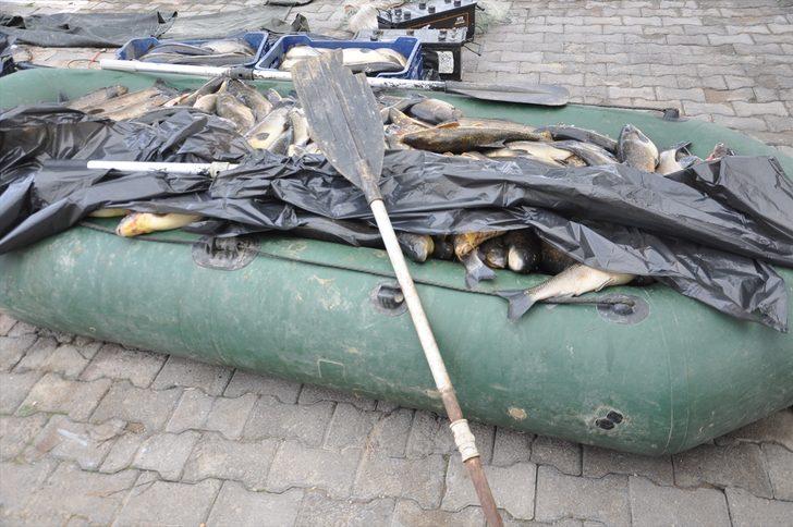 Kızılırmak'ta kaçak yollarla balık avlayan 3 şüpheli yakalandı G2