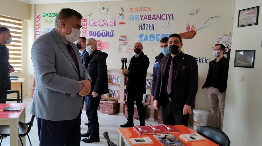 Tomarza&rsquo;da K&uuml;t&uuml;phane Haftası etkinliği d&uuml;zenlendi