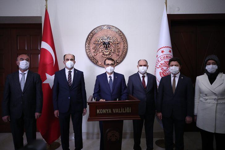 Enerji ve Tabii Kaynaklar Bakanı Fatih Dönmez, Konya'da gazetecilere değerlendirmelerde bulundu: G2