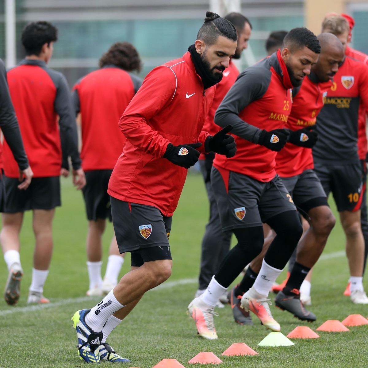 Kayserispor, G&ouml;ztepe ma&ccedil;ı hazırlıklarını tamamladı