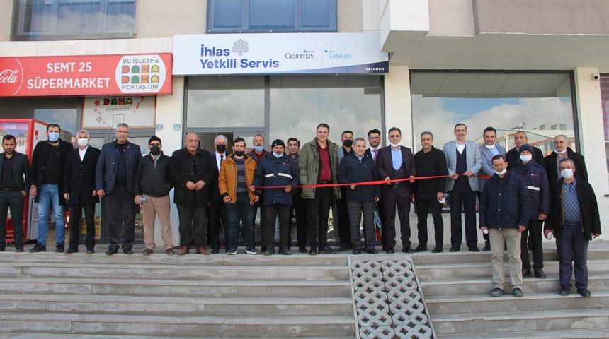 Erzurum&rsquo;da İhlas Yetkili Servisi yeni binası d&uuml;zenlenen t&ouml;renle hizmete girdi