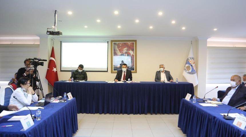 Kaş Belediyesinin 2020 yılı faaliyet raporu kabul edildi