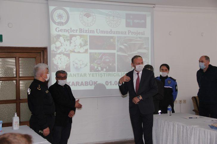 Karabük’te 15 gence mantar yetiştiriciliği kursu veriliyor G2