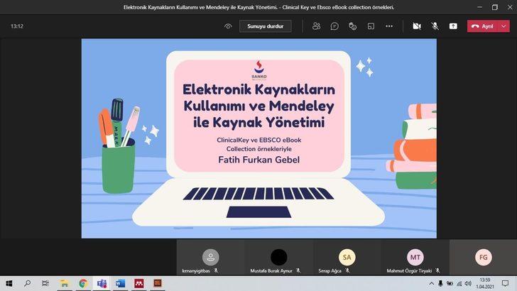 29 Mart-4 Nisan Kütüphene Haftası G2