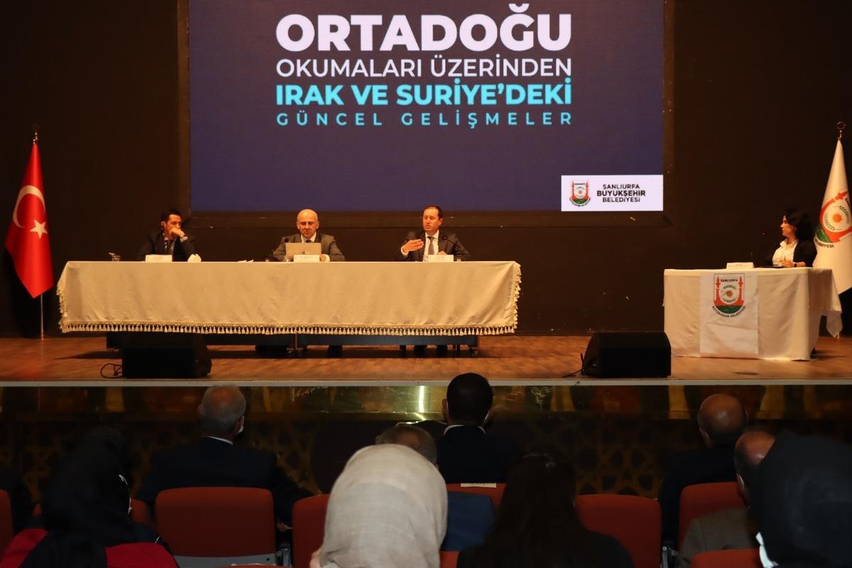 Ortadoğu&rsquo;da ki gelişmeler Şanlıurfa&rsquo;da ki panelde konuşuldu
