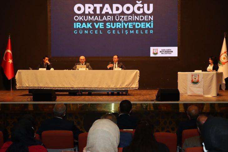 Ortadoğu’da ki gelişmeler Şanlıurfa’da ki panelde konuşuldu G1