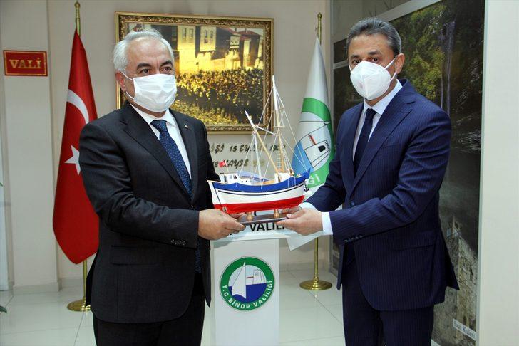 Bakan Yardımcısı Ersoy ile Jandarma Genel Komutanı Orgeneral Çetin, Sinop Valiliğini ziyaret etti G3