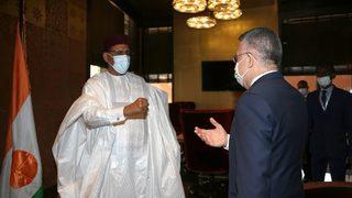 Cumhurbaşkanı Yardımcısı Oktay, Nijer'in yeni Cumhurbaşkanı Bazoum'un yemin törenine katıldı