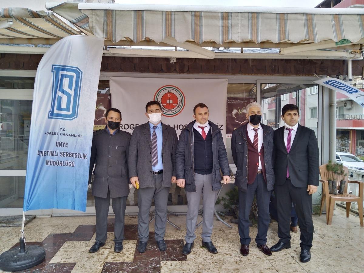 Adalet &ccedil;alışanlarından 350 fidan