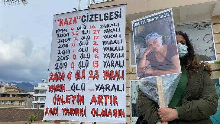 Freni boşalan tırın polis noktasındaki araçlara çarptığı kazada ölen 6 kişi anıldı G2