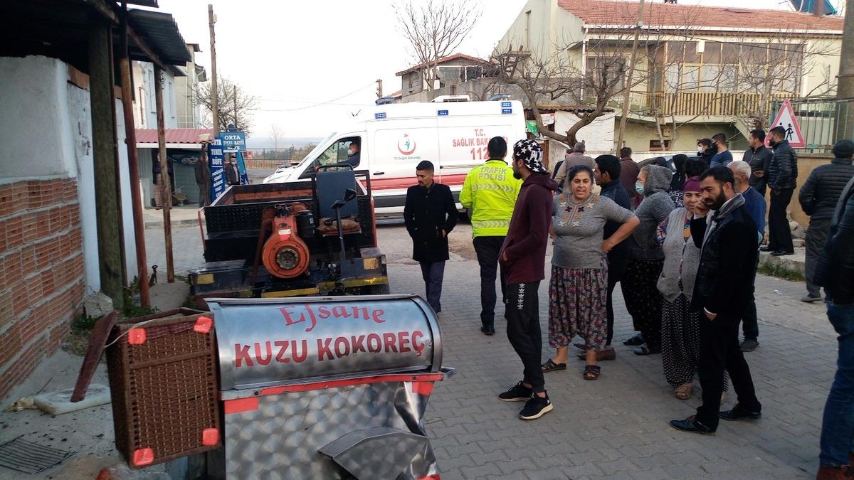 Alkoll&uuml; şahsın kullandığı patpat kokore&ccedil; arabasına daldı: 1 yaralı