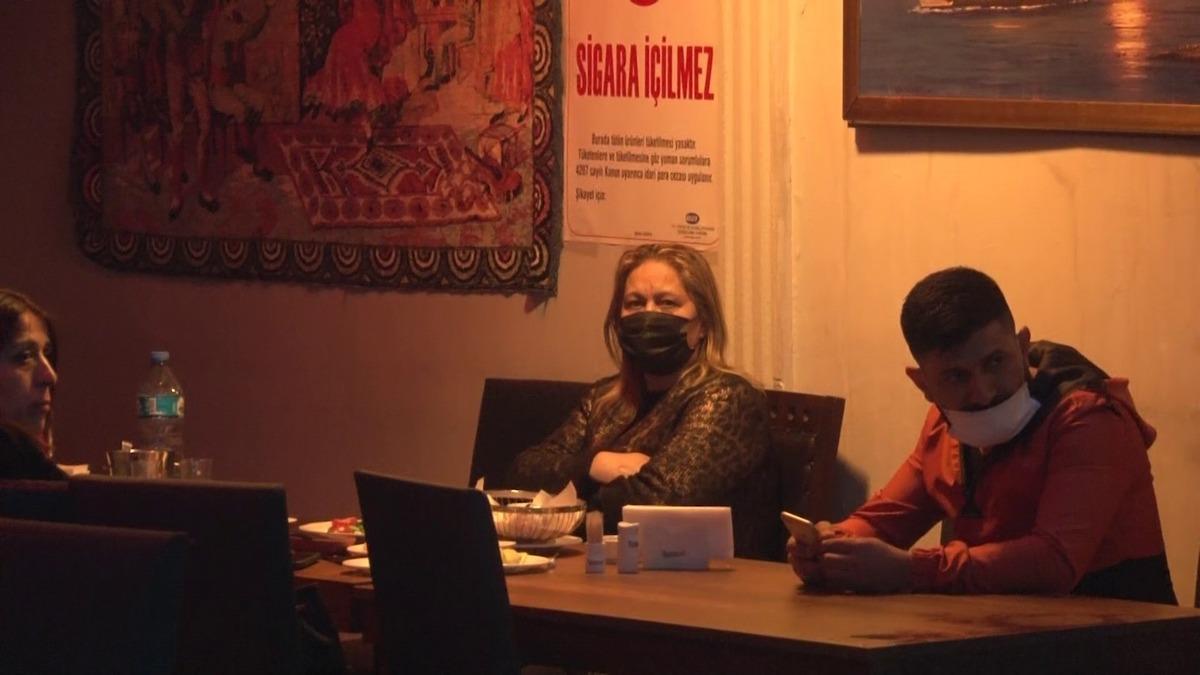 (&Ouml;zel)Ataşehir&rsquo;de kısıtlamada a&ccedil;ık olan eğlence mekanına baskın