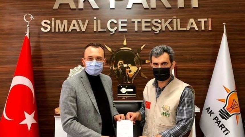 AK Parti İl&ccedil;e Teşkilatı&rsquo;ndan &rsquo;Mazluma &ccedil;atı ol&rsquo; kampanyasına destek