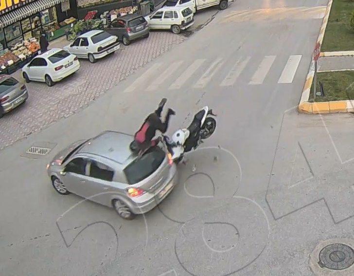 Tokat’ta Feci Motosiklet Kazası Kameralara Yansıdı - Son Dakika Haberler