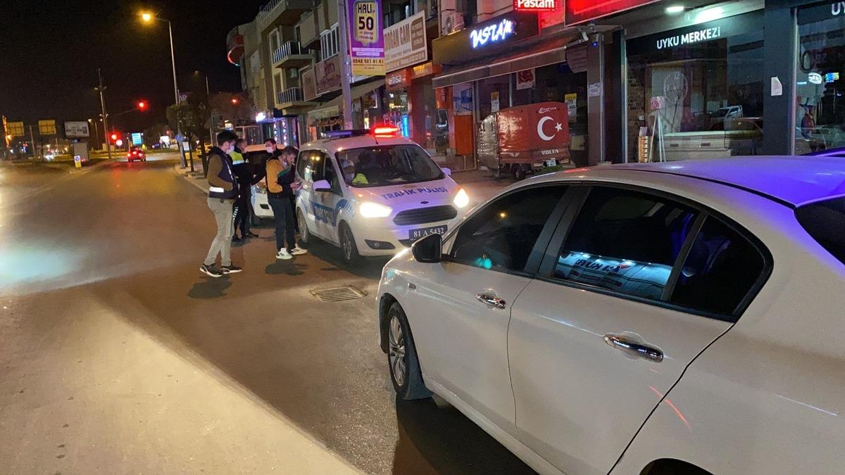 Ehliyetsiz s&uuml;r&uuml;c&uuml; gece kartallarından ka&ccedil;amadı