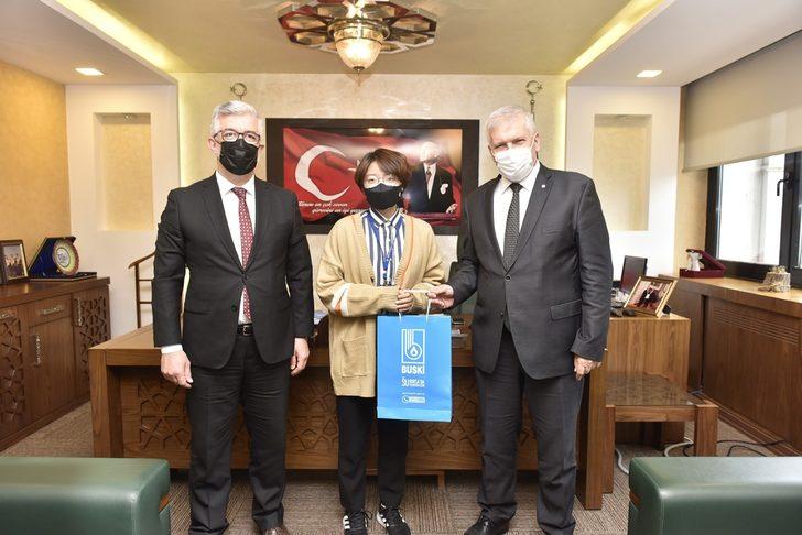 Koreli stajyerler BUSKİ’de G3