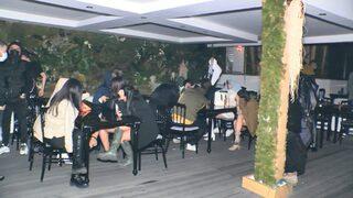Akılalmaz olay! 'Eğlence sahnesi çekeceğiz' diyerek 500 kişilik parti düzenlediler
