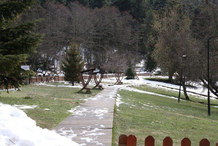 Gölcük Tabiat Parkı'nda kısıtlama nedeniyle sessizlik hakim G5