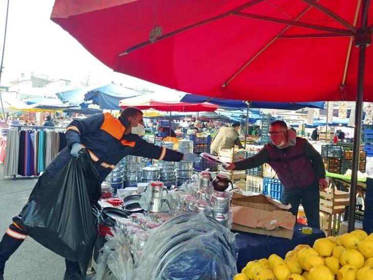 Pazarcılara 3 bin siperlik G1