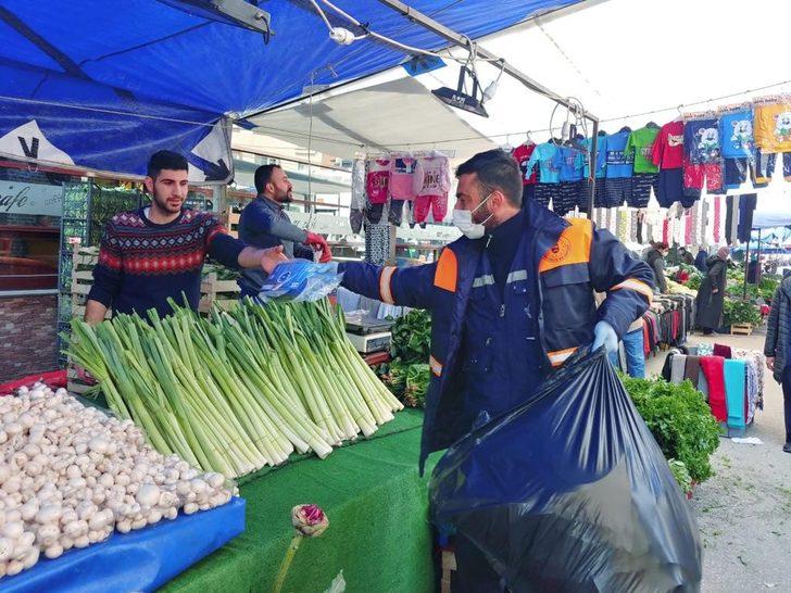 Pazarcılara 3 bin siperlik G4