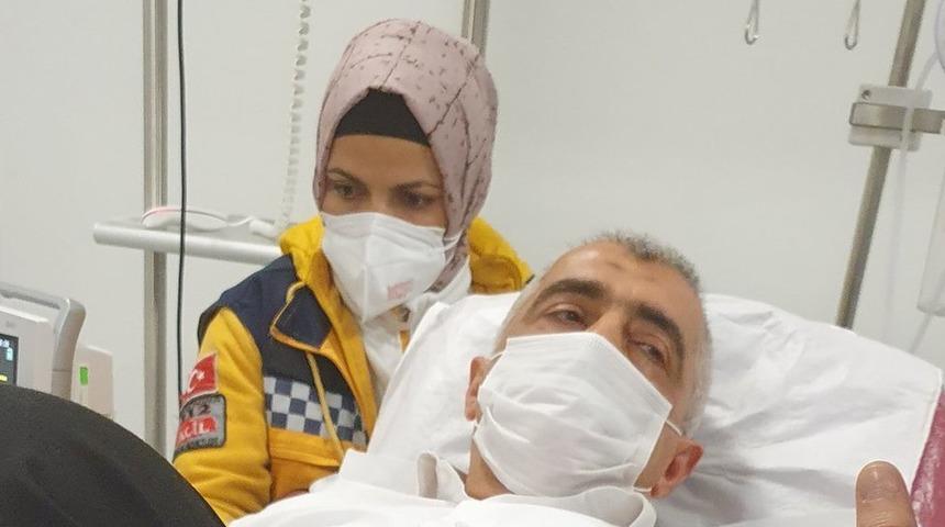 Cezaevine g&ouml;t&uuml;r&uuml;len Gergerlioğlu'nun oğlu: "Doktordan bilgi dahi alamadık, babamı hastanenin arkasından ka&ccedil;ırdılar"