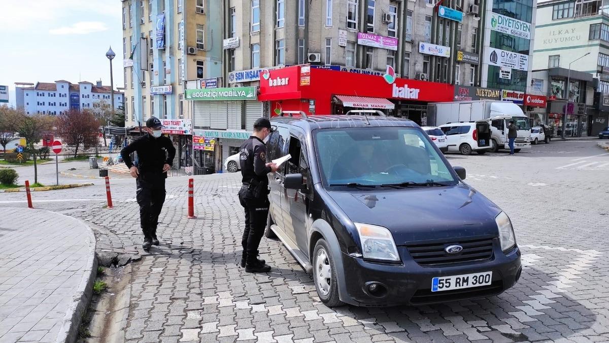 &Ccedil;arşamba&rsquo;da denetimler devam ediyor