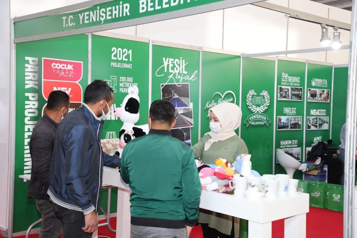 ADEM&rsquo;li kadınların el emeği &uuml;r&uuml;nleri sergilendi