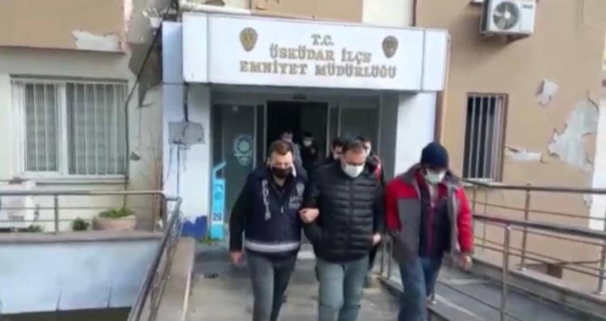 &Uuml;sk&uuml;dar&rsquo;da 35 bin lira para verip ağa&ccedil;ları kestirmiş