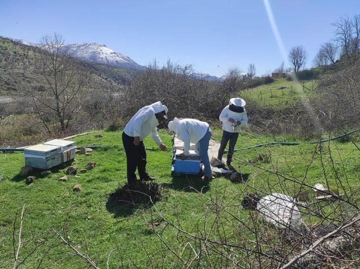 Batman’da çiçeklerin açmasıyla arıcıların zorlu mesaisi başladı G2