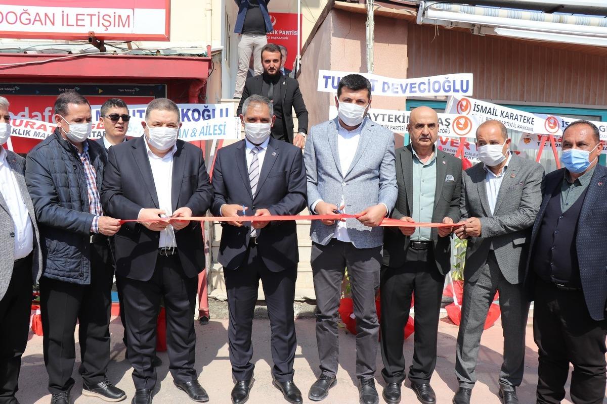 BBP Denizli Honaz İl&ccedil;e Başkanlığı binası t&ouml;renle a&ccedil;ıldı