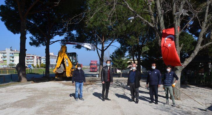 Gömeç Belediyesi bünyesindeki Park Kafe sezona hazırlanıyor G1