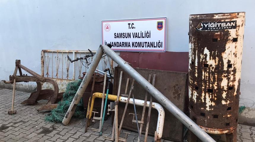 5 hırsızlık olayını jandarma çözdü