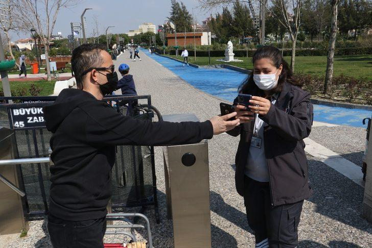 Atatürk Kent Park’ta Covid-19 denetimi G2