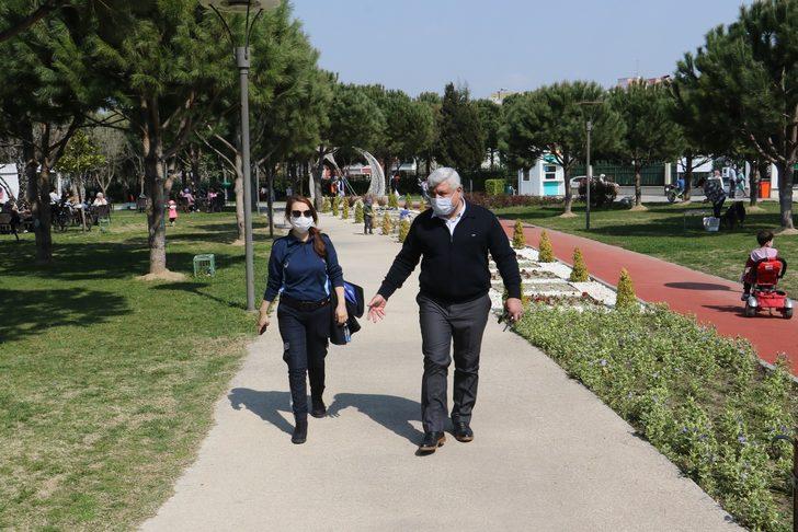 Atatürk Kent Park’ta Covid-19 denetimi G3