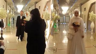 Cübbeli Ahmet'in kızının düğününe çok sayıda kişi katıldı 