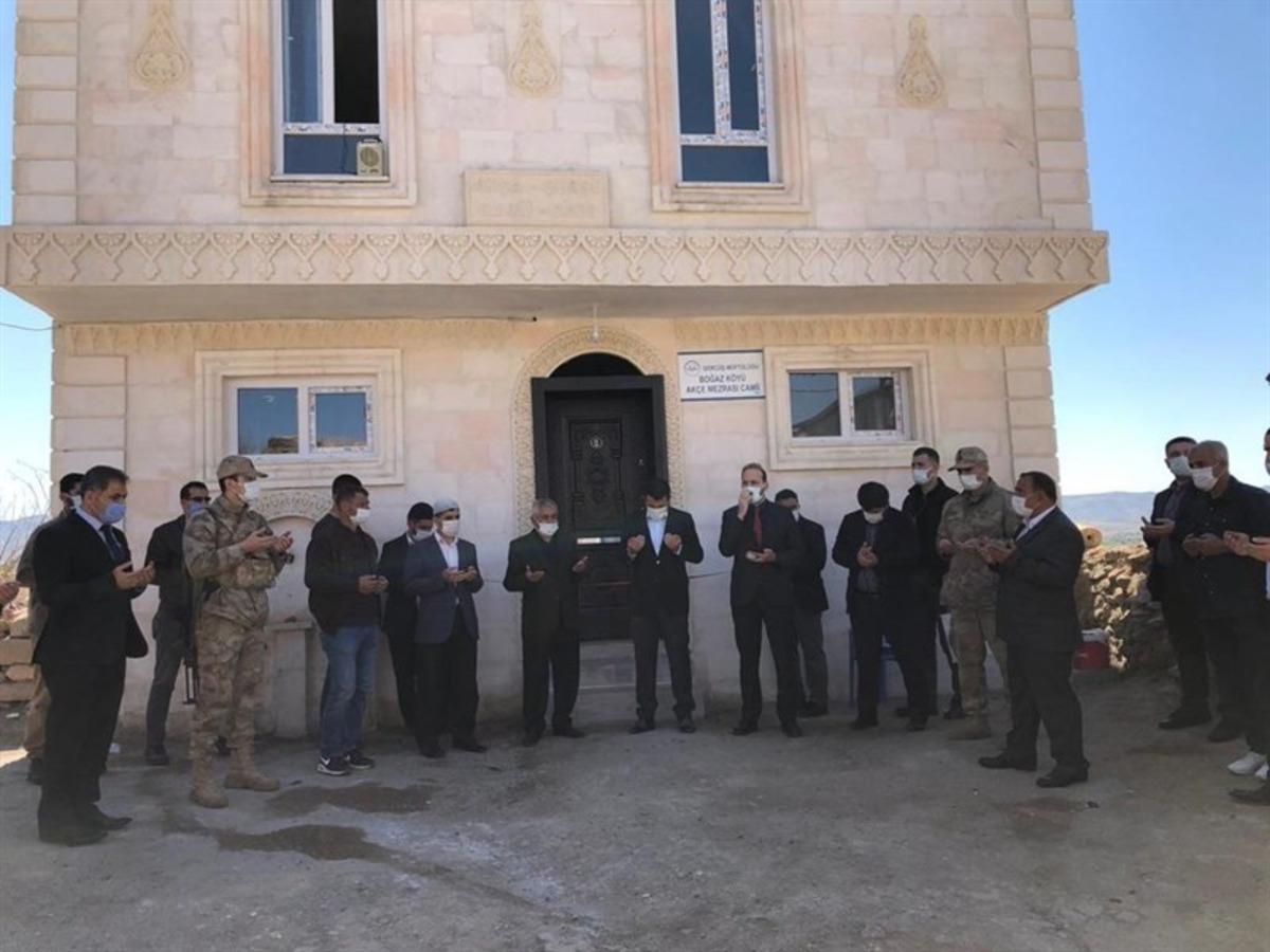 Gerc&uuml;ş&rsquo;te cami a&ccedil;ılışı yapıldı