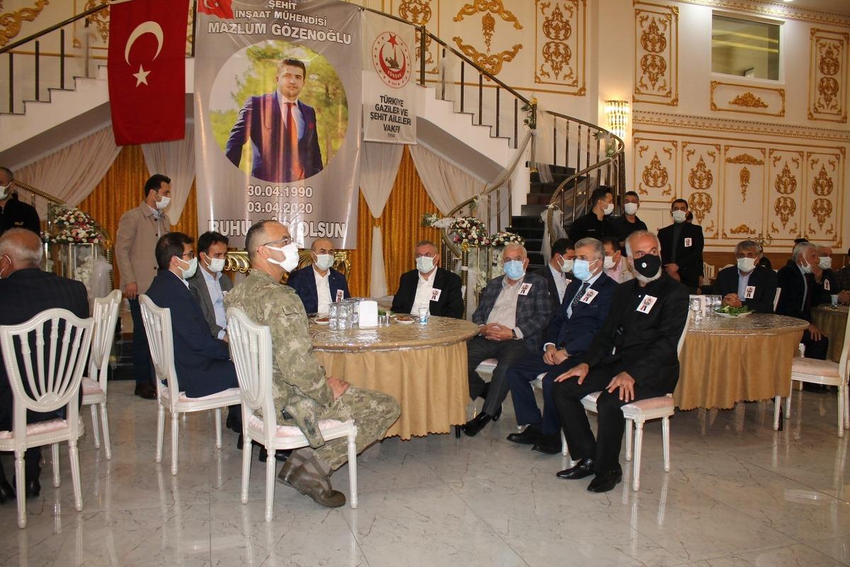 Ter&ouml;ristlerin şehit ettiği inşaat m&uuml;hendisi i&ccedil;in mevlit programı d&uuml;zenlendi