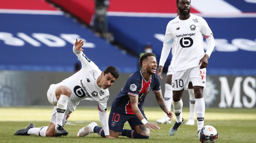 Lille, şampiyonluk yolunda PSG'ye gözdağı verdi