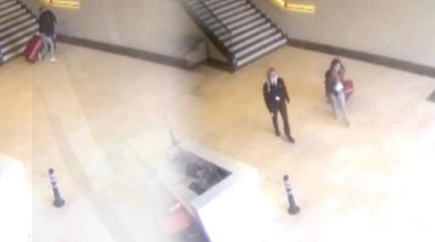 Böyle görüntülendi! Lüks rezidanstan bavulun içine koyup ayrıldı